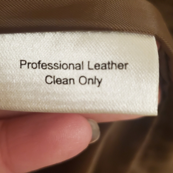 SZ L RICH WHISKEY BROWN GENUINE LEATHER BLAZER JACKET - Picture 3 of 10